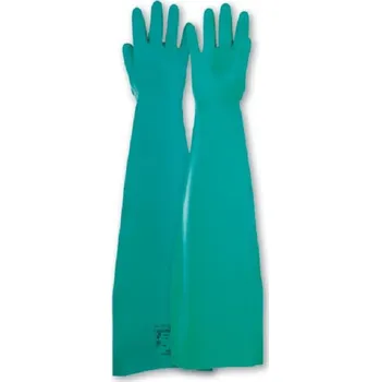 Pracovní oblečení RUKAVICE CHEMICKÉ nitril CAMATRIL 733 zelená 11 (2XL)
