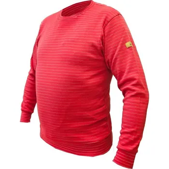 Pánská mikina MIKINA přes hlavu ESD CORINA červená 4XL