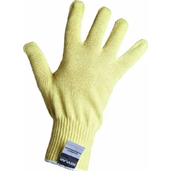 Pracovní rukavice RUKAVICE PROTIŘEZNÉ A TEPELNÁ RIZIKA do 100°C NODDY (TURNOV) žlutá 9 (L)