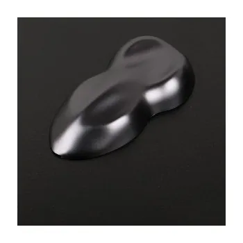 Polep vozidla Vzorek - Matná chromovaná tmavá šedá auto wrap fólie 10x20cm - interiér/exteriér