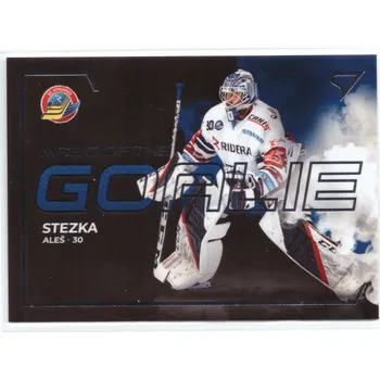 Sběratelská karetní hra 2021/22 SportZoo Tipsport ELH 1.série ALEŠ STEZKA Magic of the Goalie