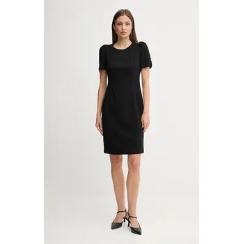 Dámské šaty Šaty Dkny černá barva, mini, přiléhavé, DD3I166A 99X, vel. 36