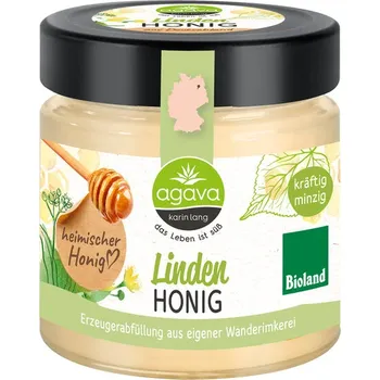 Agava Lipový med z Německa 250 g bio