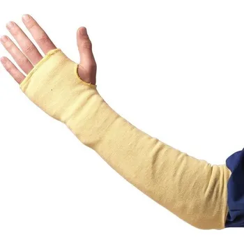 Pracovní oblečení RUKÁVNÍK protiřezný a tepluvzdorný HYFLEX 70-118 s otvorem na palec žlutá UNI