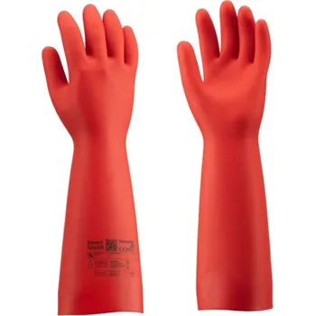 Pracovní rukavice RUKAVICE DIELEKTRICKÉ latex ELECTRO 584 červená 7 (S)