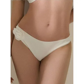 Dámské plavky Sinsay - Spodní díl bikin - krémová - 871CX-01X - 871CX-01X-XL