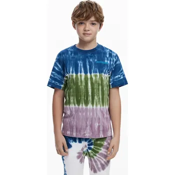 Chlapecké tričko Dětské bavlněné tričko Desigual 25WBTK04 modrá 55X, vel. 152