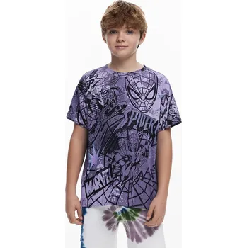 Dětské bavlněné tričko Desigual 25WBTK03 šedá 90X, vel. 116