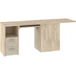 Psací rohový stůl Kitty (s kontejnerem) 02