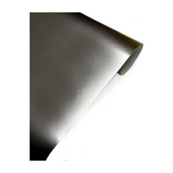 Autodoplněk Metalická wolframová černá auto wrap fólie 152x1800cm - interiér/exteriér