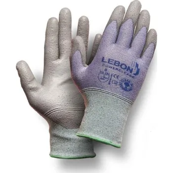 Pracovní rukavice RUKAVICE PROTIŘEZNÉ povrstvené PU POWERCLEAN šedá-modrá 11 (2XL)