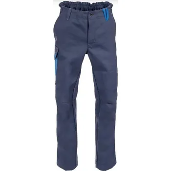 Pracovní zástěra KALHOTY pas nehořlavé U KATKA tm.modrá XL/182