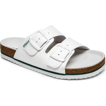 Pracovní obuv NAZOUVÁKY dámské bez špice 1719F SRA BÍLÉ bílá 37