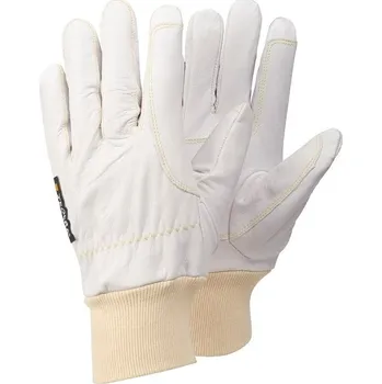 Pracovní rukavice RUKAVICE TEPELNÁ RIZIKA CELOKOŽENÉ do 100°C TEGERA 88700 bílá 12 (3XL)