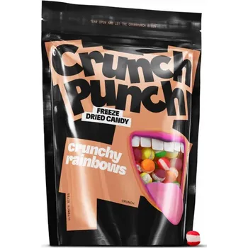 Bonbon Crunch Punch Crunchy Rainbows 50g