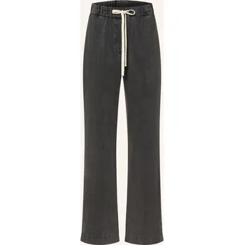 Dámské kalhoty Juvia Dámské Kalhoty Aylin V Džínovém Vzhledu, tmavě šedá, 42