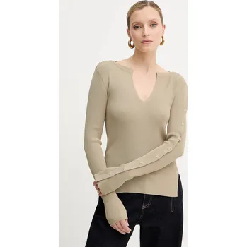 Dámský svetr Svetr Patrizia Pepe dámský, béžová barva, 8K0328 K280 8K0328.K280 80X, vel. 38