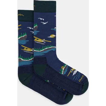 Pánské ponožky Ponožky s příměsí vlny Darn Tough modrá barva, 6120 59A, vel. 43/45