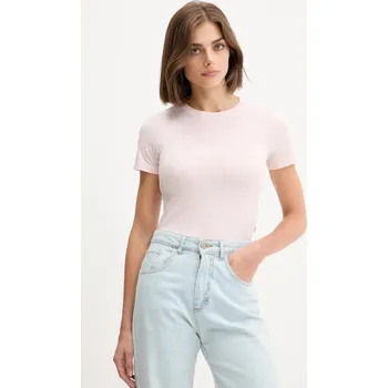 Pánská móda Tričko Guess Jeans W5YI24.J1314 růžová 03X, vel. L