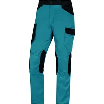 Pracovní zástěra KALHOTY pas PES+bavlna M2PA3STR modrá L