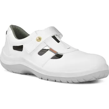 Pracovní obuv SANDÁLY kompozitní tužinka, nM OMEGA LUX S1 ESD SRC bílá 40