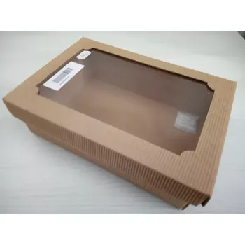 Dárková krabička Dárková krabička z vlnité lepenky