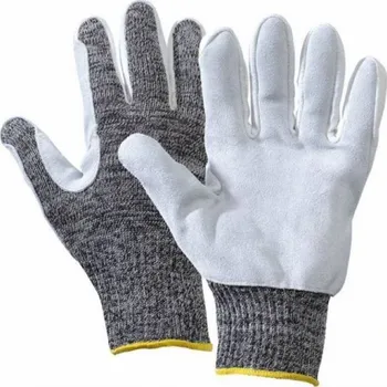 Pracovní rukavice RUKAVICE PROTIŘEZNÉ A TEPELNÁ RIZIKA do 100°C MASTERTOP šedá 11 (2XL)