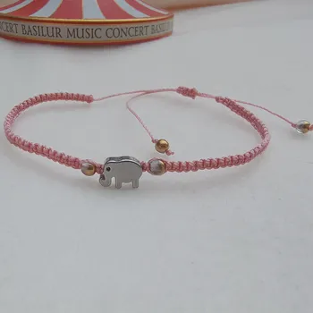 Náramek MagieKorálků.cz Shamballa náramek se sloníkem 10061