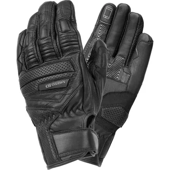 Moto rukavice MotoID Rukavice na motorku Alpha černé 2XL