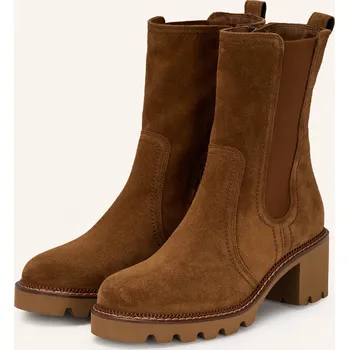 Dámské mokasíny Paul Green Dámské Chelsea Boty, hnědá, 42