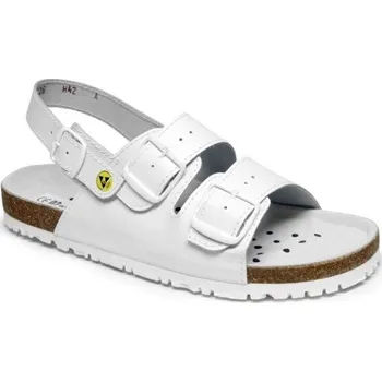 Pracovní obuv SANDÁLY bez tužinky 1720A ESD SRA BÍLÉ bílá 44