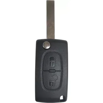 Autoklíč MK3 Obal Citroen / Peugeot HU83 2tl. baterie PCB sklopný