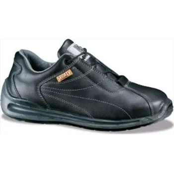 Pracovní obuv POLOBOTKY ocelová tužinka a planžeta, hydrofobní SPORTY S3 CI SRC černá 41