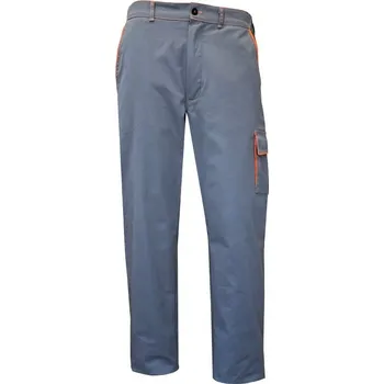 KALHOTY pas bavlna+PES REX šedá-oranžová 40/170