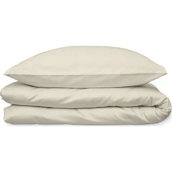 Povlečení Bavlněné povlečení, barva mocca, 140x200 cm + 50x70 cm