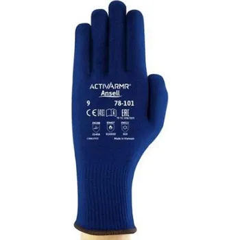 Pracovní rukavice RUKAVICE TEPELNÁ RIZIKA zimní do 100°C ACTIVARMR 78-101 modrá 9 (L)