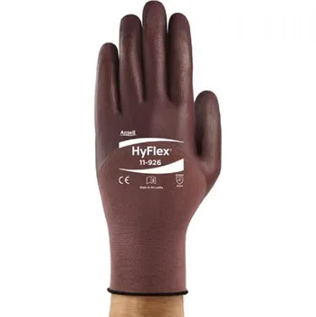 Pracovní rukavice RUKAVICE POVRSTVENÉ nitril (3/4) HYFLEX 11-926 fialová 8 (M)