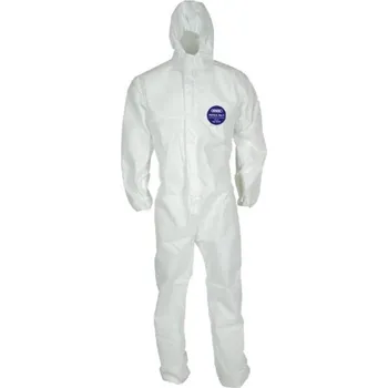 Jednorázový oděv OVERAL pogumovaný POTEX PA/1 NEW bílá M (48-50)