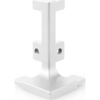 Nábytkové kování Paradox Slitinový vnější roh pro profily OLYMP - L / Hliník