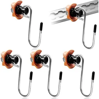 Kompresor Háky pro letecké lišty, 4 kusy úchytů