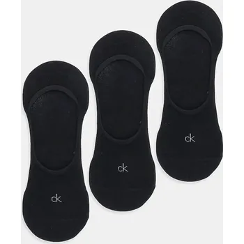 Pánské ponožky Ponožky Calvin Klein 3-pack 701234367 černá 99X, vel. 39/42