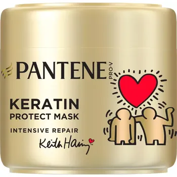 Vlasová regenerace Pantene Pro-V Keith Haring Artist Edition Intensive Repair intenzivní maska pro poškození vlasy, 300 ml 