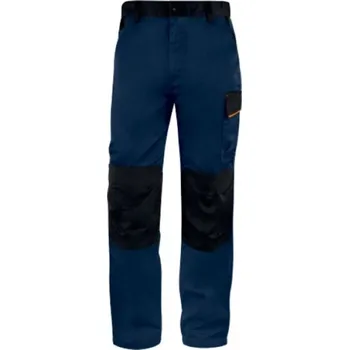 KALHOTY pas PES+bavlna M1PA2 námořnická modrá-oranžová XS