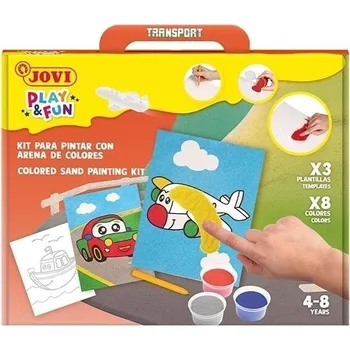 Vodová barva Jovi Play&Fun Malování pískem Doprava