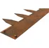 Zahradní obrubník Covernit 8200500 170 x 1000 mm Corten