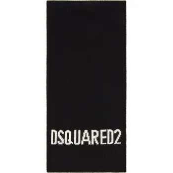 Šála dsquared2 Pánská Šála, černá / bílá, one size