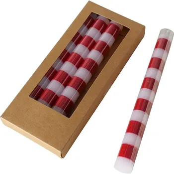 Svíčka Dekorativní svíčka Boltze 20 cm 4-pack 2051293 červená 33X