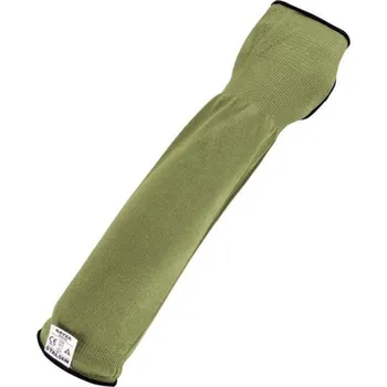 Pracovní rukavice RUKÁVNÍK protiřezný a tepluvzdorný RAYZA RX520 s otvorem na palec žlutá 35 cm