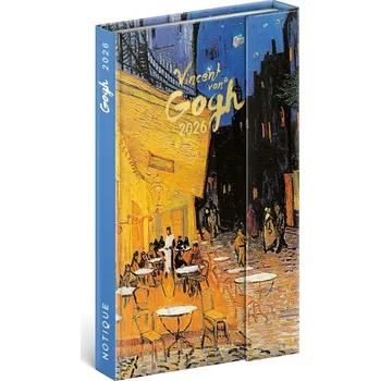 Diář Týdenní magnetický diář Vincent van Gogh 2026, 13 x 21 cm