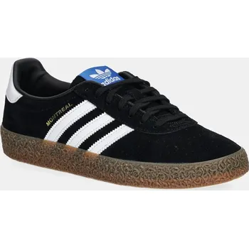 Pánské tenisky Semišové tenisky adidas Originals Montreal RM JQ1688 černá 99X, EUR 47 1/3